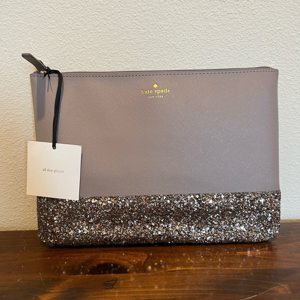 Kate Spade Gia cosmetic bag. NWT